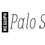 PaloSlab-CompThinItalic