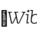 WiblzSerif-ThinItalic