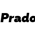 PradockSans-BlackSlanted