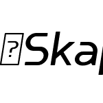 Skapa-Italic