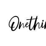 Onethink-Regular
