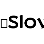 SlowglassAlt-Bold