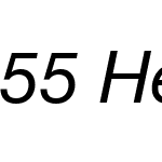 55 Helvetica Roman