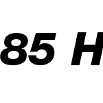 85 Helvetica Heavy