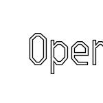 OpenTECHNeue-Outline