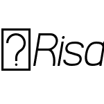 RisansBasicItalic-Italic