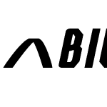 BilokosBetonBoldItalic
