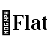 FlatlineSerif-Bold