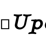 Upona-Extra-Bold-Oblique