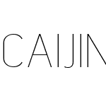CAIJIN AF Sans