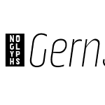 Gernsheim-ExtraLightItalic