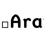 Aravis-Bold