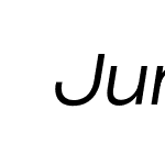 Jumper-ThinItalic