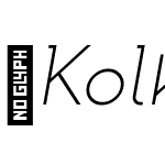 Kolka-ExtraLightItalic