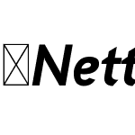 NettleSans-BoldItalic