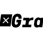 GraviticaMono-BlackItalic