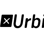 Urbine-DemiBoldItalic