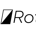 Rothorn-BookItalic