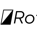 Rothorn-Italic