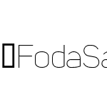 FodaSans-Light