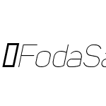 FodaSans-Lightobl