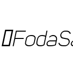 FodaSans-Mediumobl