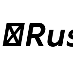 Rustica-MediumItalic