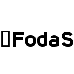 FodaSans-Black