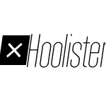 Hoolister-ThinItalic