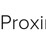 Proxima Nova