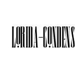 Lorida-Condensed