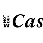 Cassius-BlackItalic