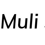 Muli SemiBold