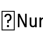 Nure-TextCondensed