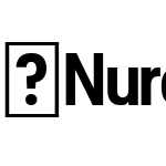 Nure-DisplayCondensedSemiBold