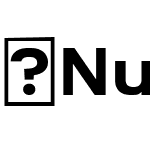 Nure-TextExpandedBold