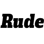 Rude Slab Condensed