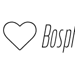 Bosphorus-20Comp21ThinItalic