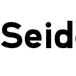 Seiden_Sans_Bold