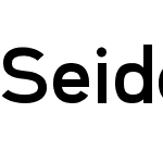 Seiden Sans