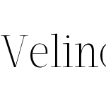 Velino Condensed Display