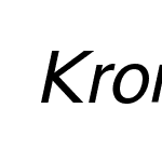 Kronstadt-Italic