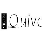 QuiverleafCF-LightItalic