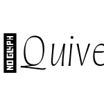 QuiverleafCF-RegularItalic