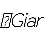 Gianesans-LightItalic