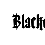 Blacken-Condensed