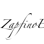 Zapfino Extra LT Pro