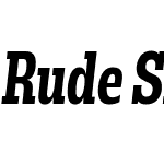 Rude Slab ExtraCondensed