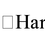 HarelSansMF-LightItalic