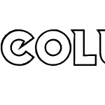 Columbus Outline Grunge